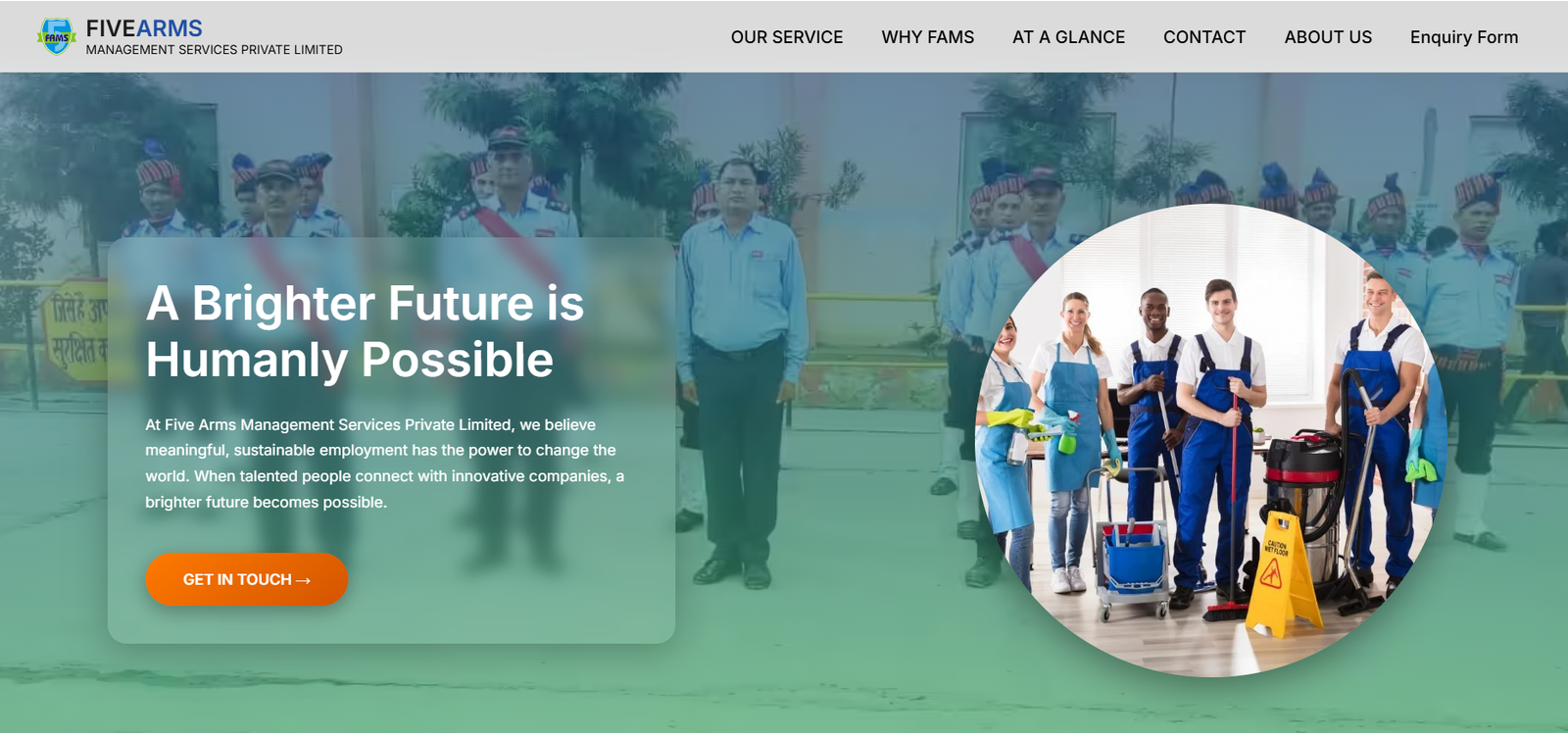 Service Website